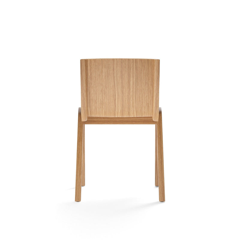 Ready Dining Chair - Fully Upholstered - Audo Copenhagen - Chairs - Natural Oak - Boucle 02 - HORNE