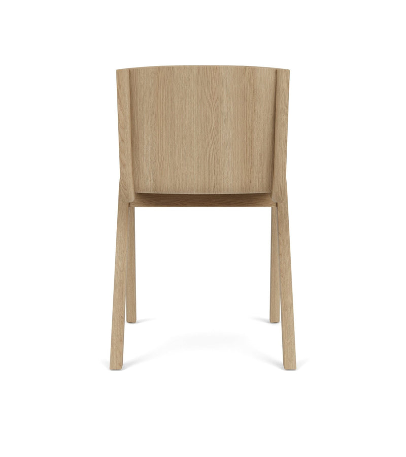 Ready Dining Chair - Upholstered Seat - Audo Copenhagen - Chairs - Natural Oak - Boucle 02 - HORNE
