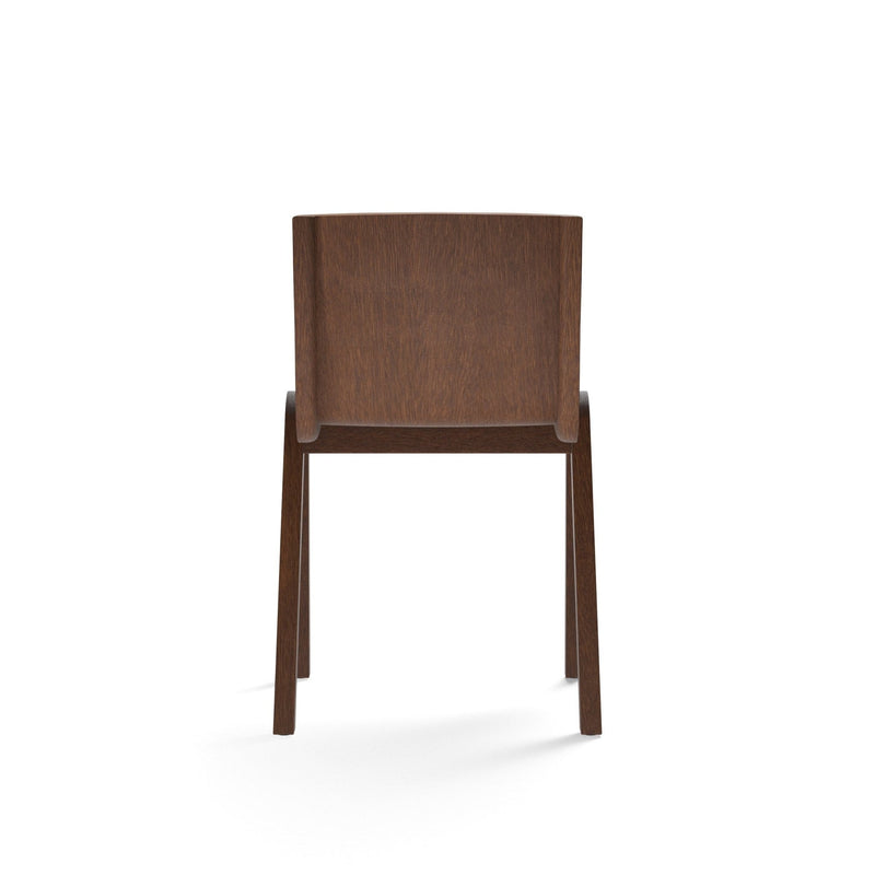 Ready Dining Chair - Upholstered Seat - Audo Copenhagen - Chairs - Natural Oak - Boucle 02 - HORNE