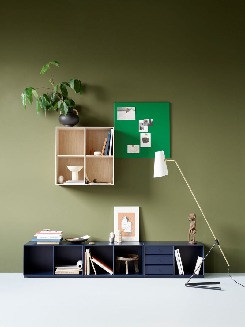 Rest Bench - With Legs - Montana - Sideboards + Cabinets - Anthracite - Matte Chrome - HORNE