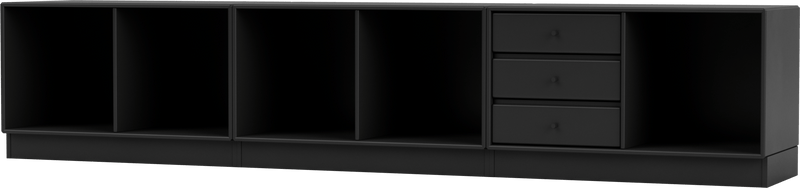 Rest Bench - With Plinth Base - Montana - Sideboards + Cabinets - Anthracite - 1.2