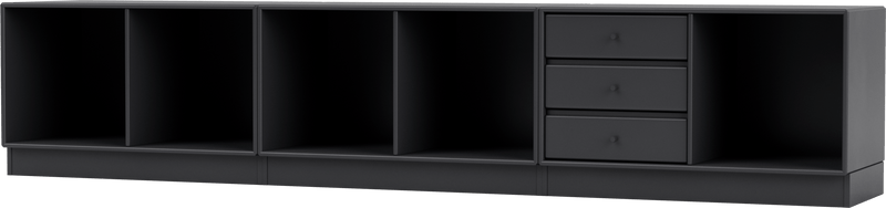 Rest Bench - With Plinth Base - Montana - Sideboards + Cabinets - Anthracite - 1.2