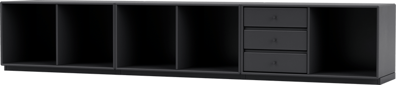 Rest Bench - With Plinth Base - Montana - Sideboards + Cabinets - Anthracite - 1.2