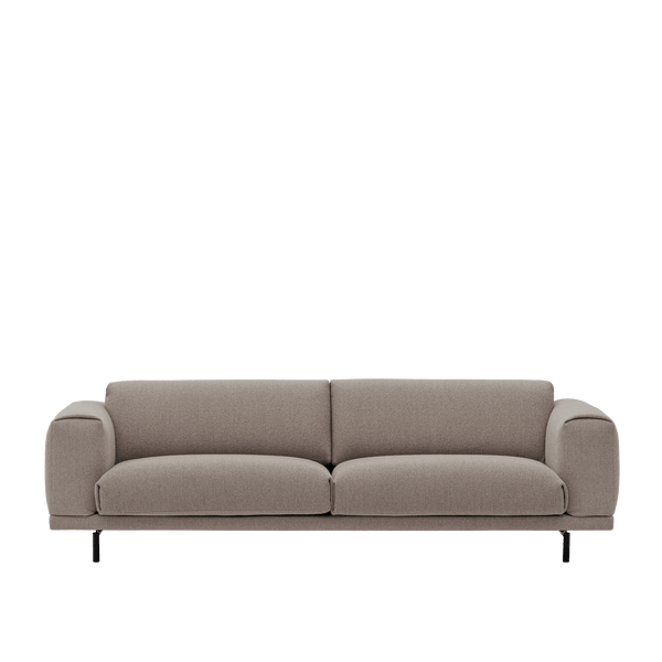 Rest Sofa - 3 - Seater - Metal Base - Muuto Sofas - HORNE