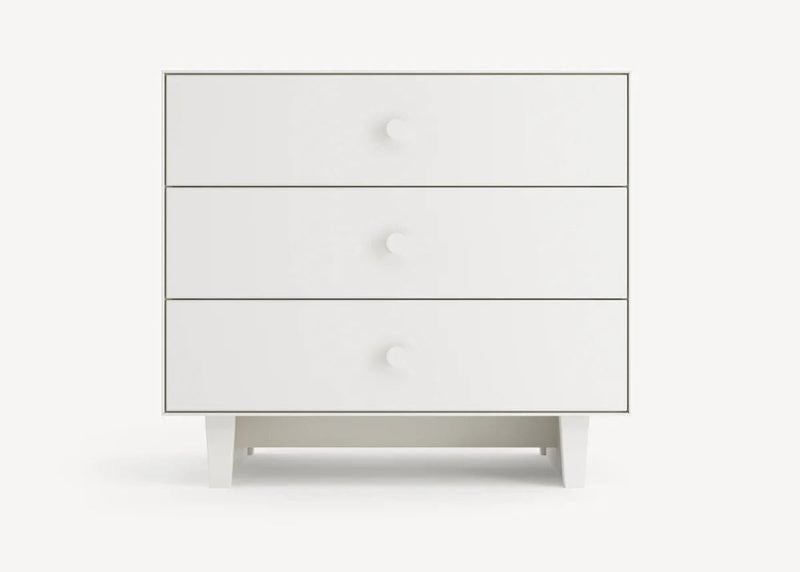 Rhea 3 - Drawer Dresser - Oeuf Kids + Baby - White - HORNE