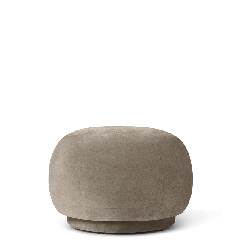 Rico Pouf - Ferm Living Stools + Benches + Ottomans - Grain - Chocolate - HORNE