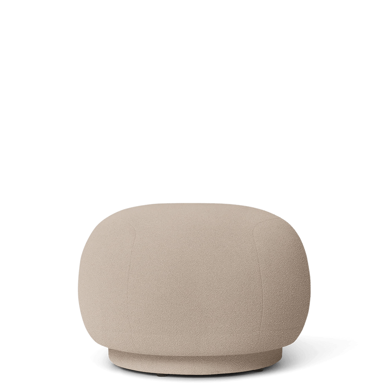 Rico Pouf - Ferm Living Stools + Benches + Ottomans - Grain - Chocolate - HORNE