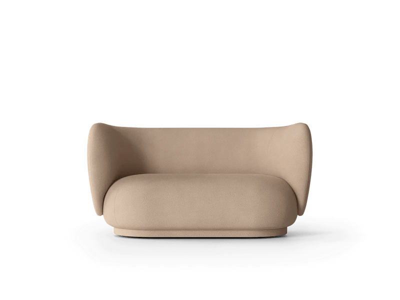 Rico Sofa 2 - Ferm Living Sofas - Bouclé - Off - White - HORNE