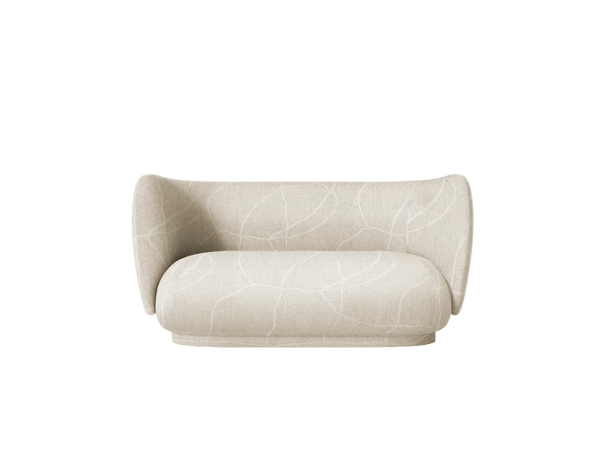 Rico Sofa 2 - Ferm Living Sofas - Can Lis - Sand/Off - White - HORNE