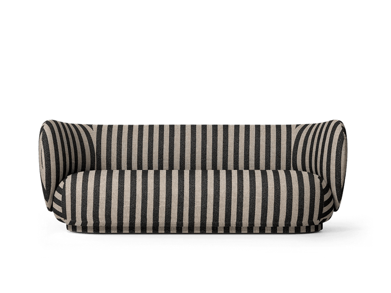 Rico Sofa 3 - Ferm Living Sofas - Bouclé - Sand - HORNE