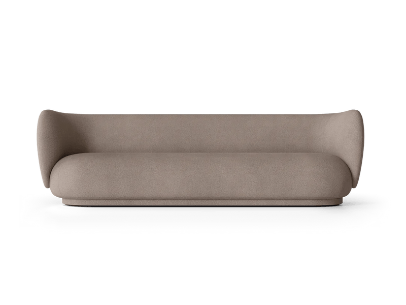 Rico Sofa 4 - Ferm Living Sofas - Bouclé - Off - White - HORNE