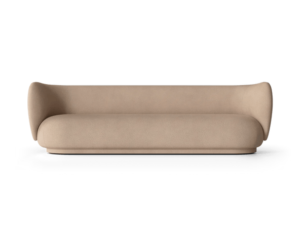 Rico Sofa 4 - Ferm Living Sofas - Brushed - Sand - HORNE