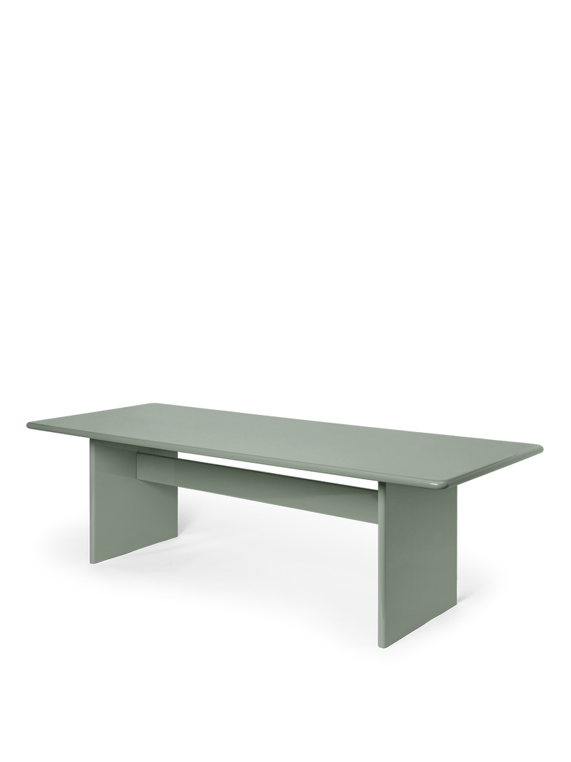 Rink Dining Table - Ferm Living - Tables - Small - Eggshell - HORNE