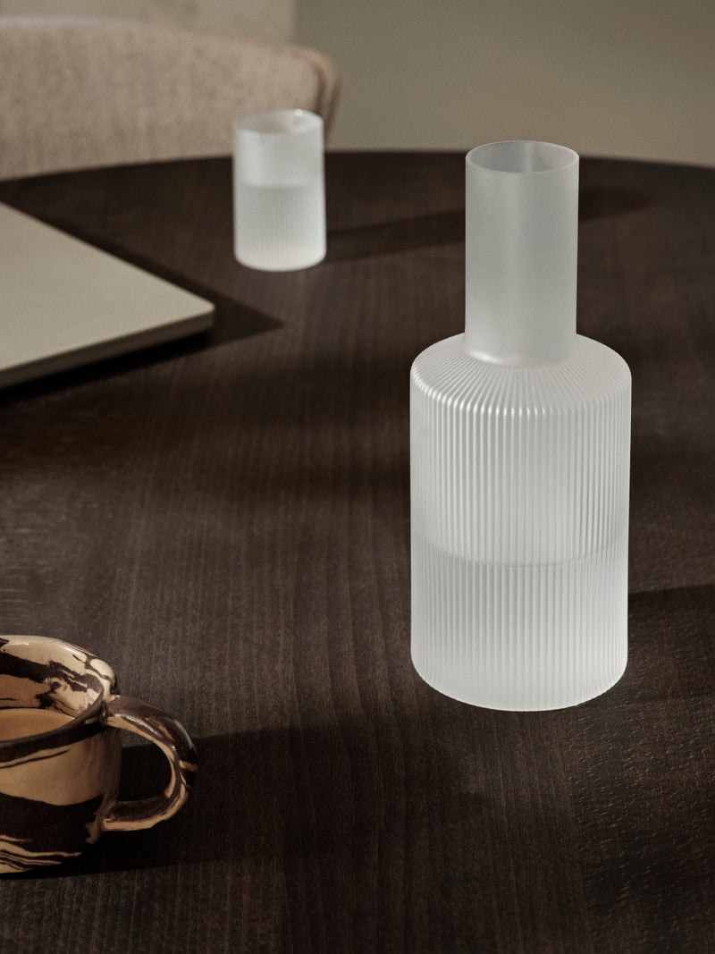 Ripple Carafe - Frosted