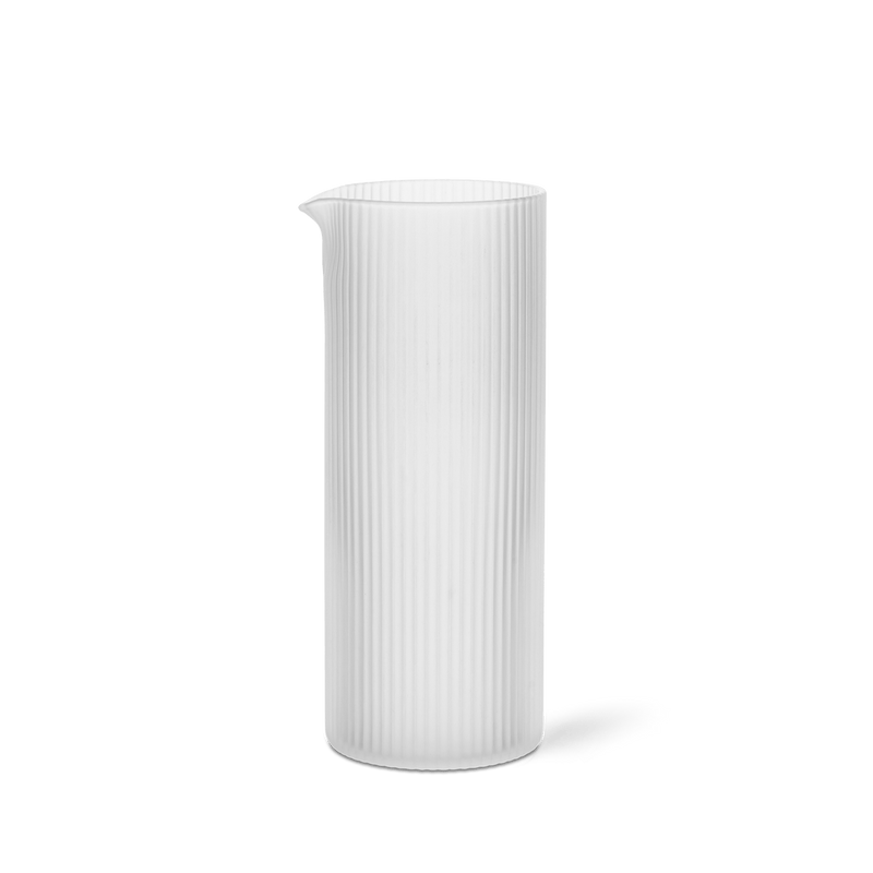Ripple Milk Jug - Ferm Living - Coffee + Tea - Clear - HORNE