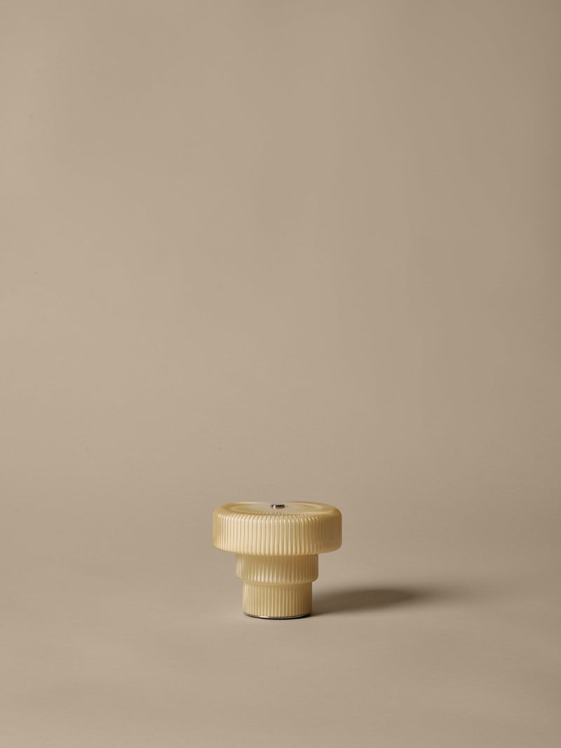 Ripple Portable Lamp - H10 - Ferm Living Table + Task - Oat - HORNE