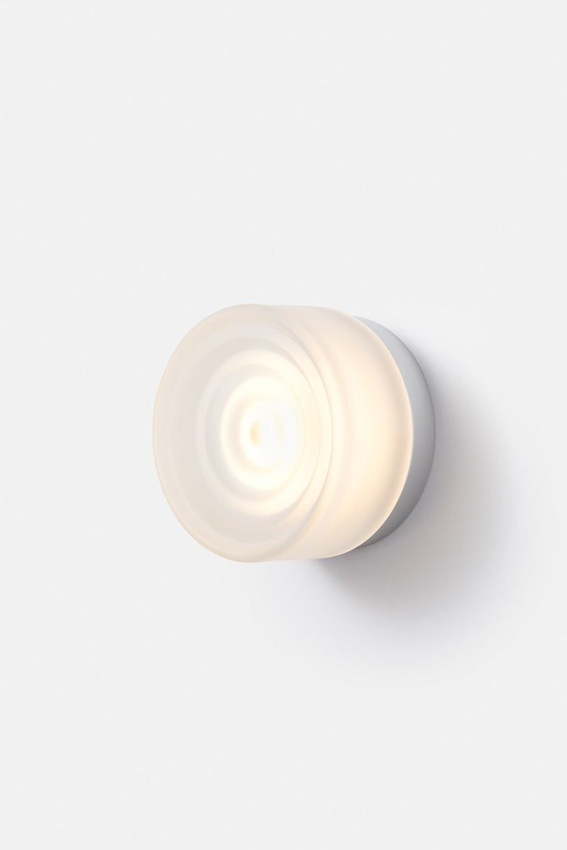 Ripple Sconce - RBW Lighting - White Interior - Natural Anodized - 2700K (warm white) - HORNE