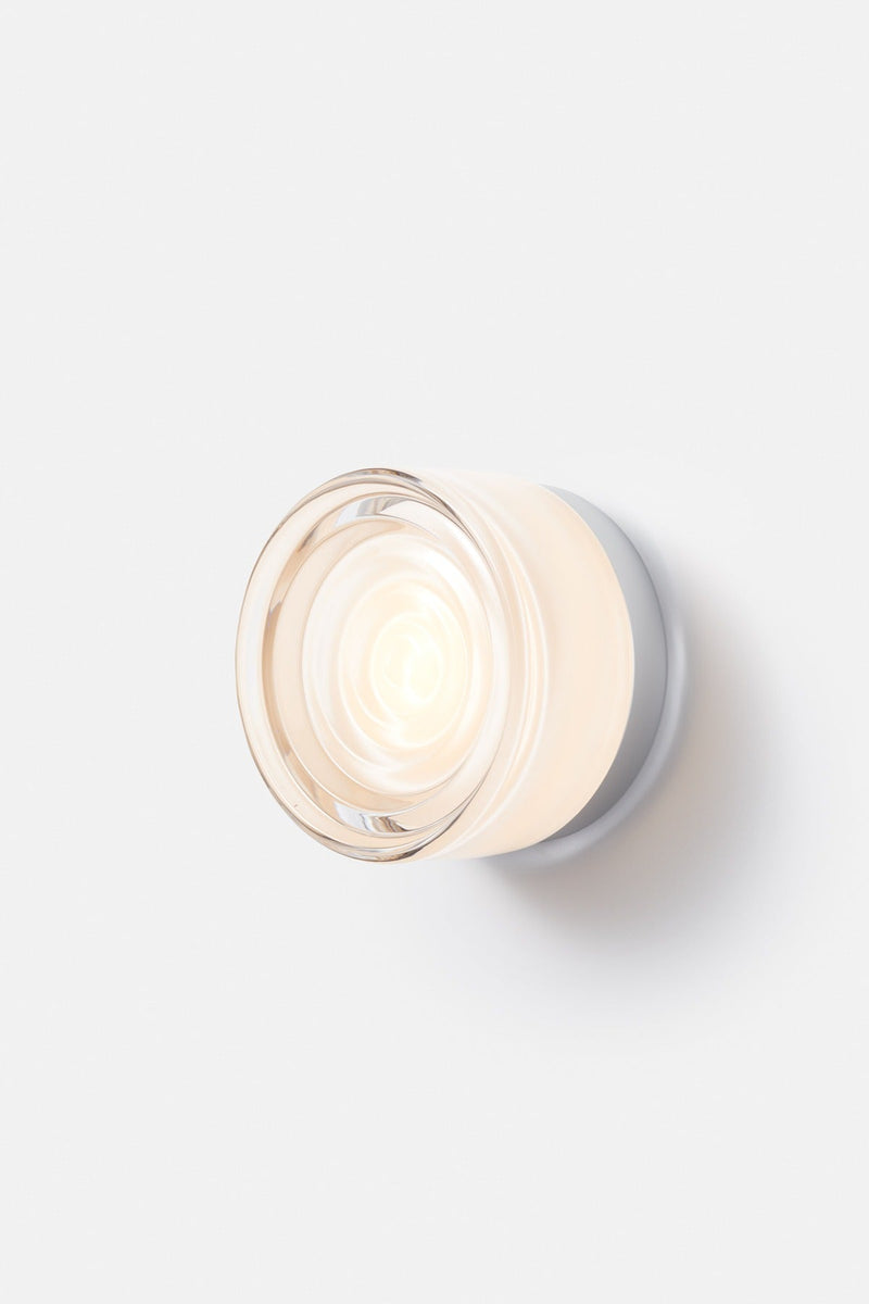 Ripple Sconce - RBW Lighting - White Interior - Natural Anodized - 2700K (warm white) - HORNE