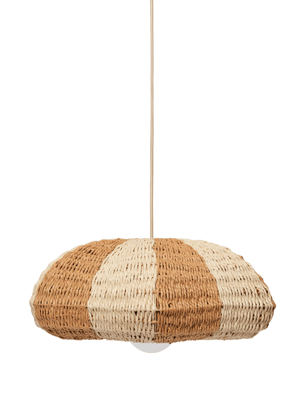 Rivan Lampshade - Paper - Ferm Living Art + Objects - HORNE