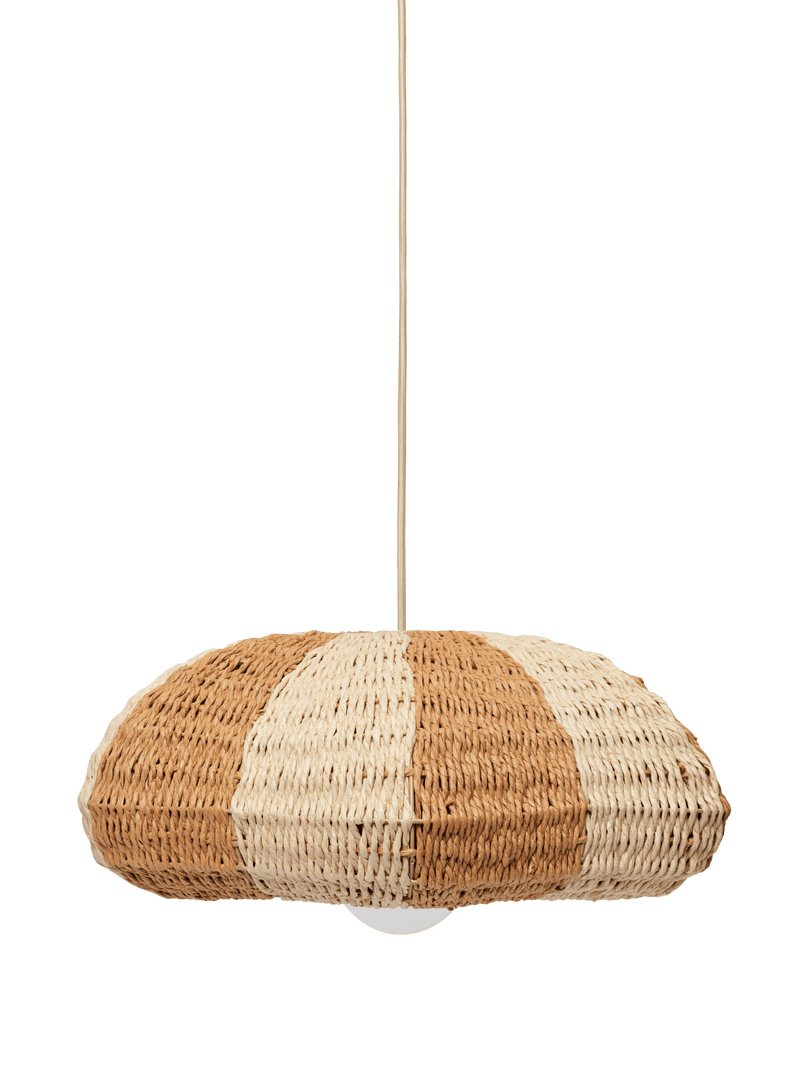 Rivan Lampshade - Paper - Ferm Living Art + Objects - HORNE