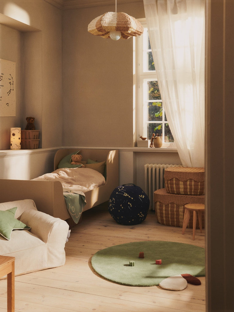 Rivan Lampshade - Paper - Ferm Living Art + Objects - HORNE