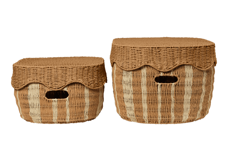 Rivan Storage Baskets - Set of 2 - Ferm Living Bath - HORNE