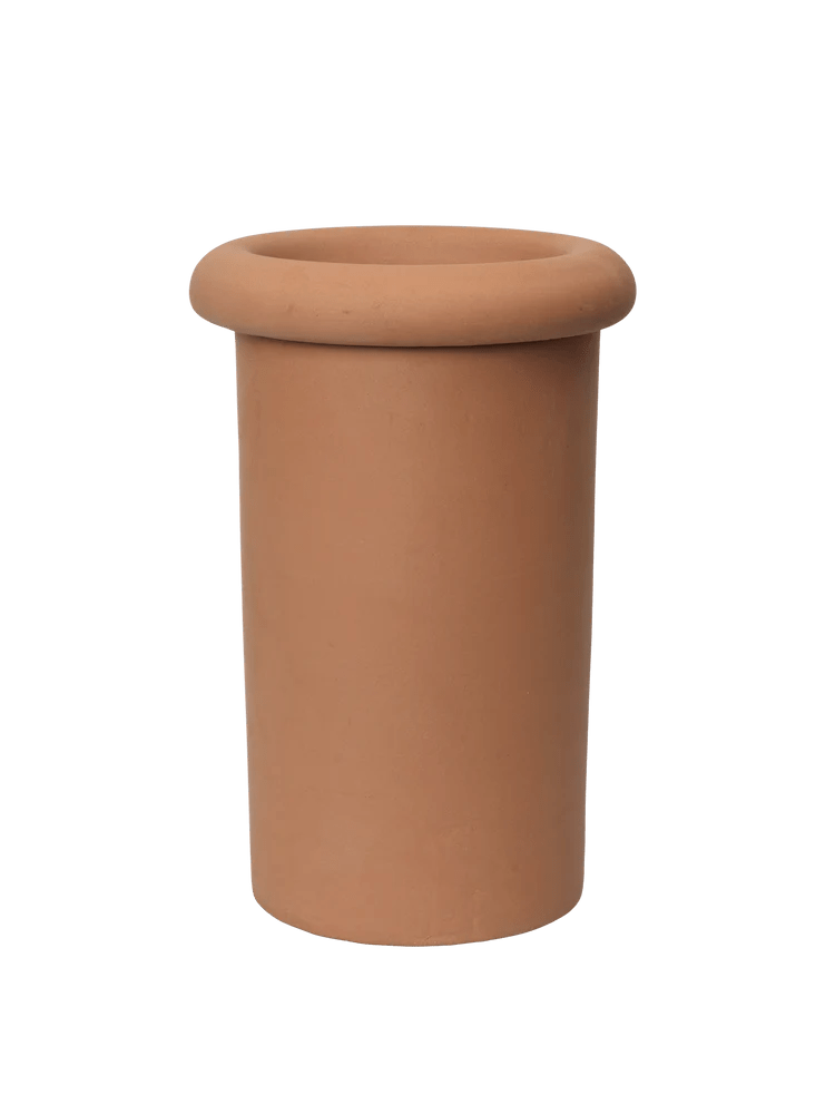 Rollo Pot - Ferm Living Planters - Small - Moss Green - HORNE