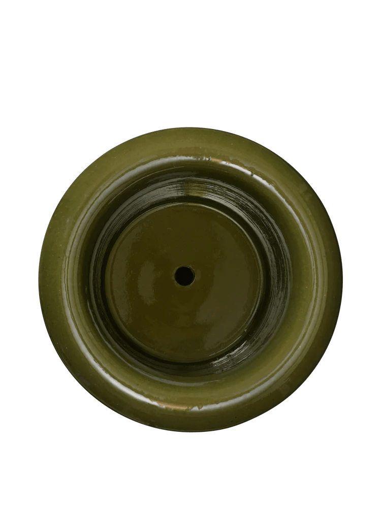 Rollo Pot - Ferm Living Planters - Small - Moss Green - HORNE