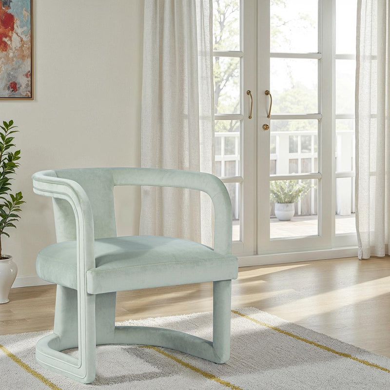Rory Accent Chair - Urbia Chairs - Dust Blue - HORNE