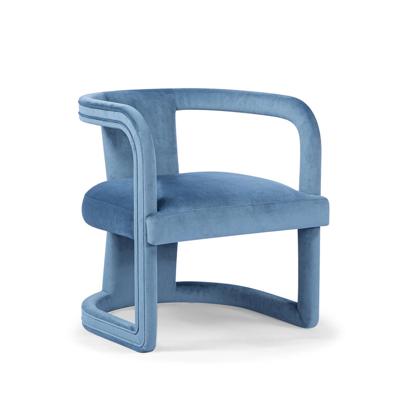 Rory Accent Chair - Urbia Chairs - Dust Blue - HORNE