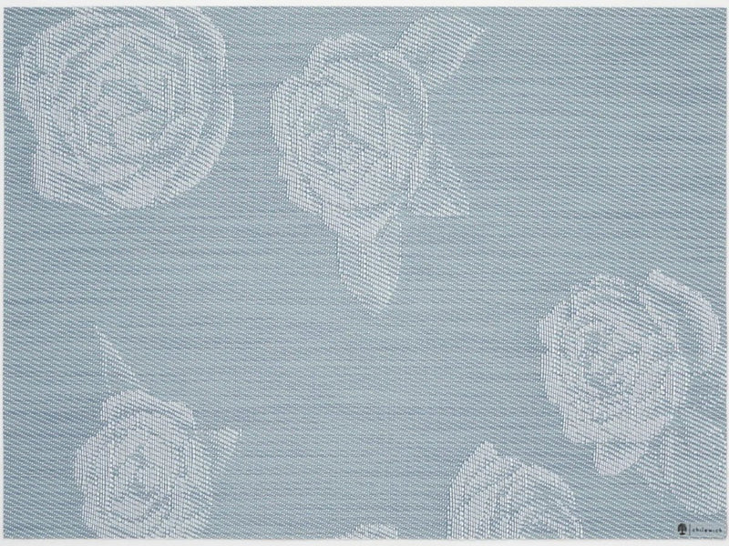 Rosette Rectangular Placemat - Set of 4 - Chilewich - Kitchen + Table Linens - Abalone - HORNE