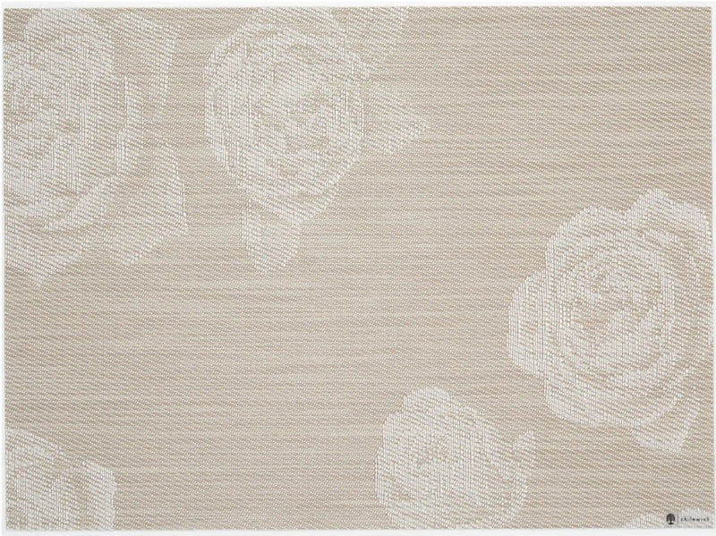 Rosette Rectangular Placemat - Set of 4 - Chilewich - Kitchen + Table Linens - Abalone - HORNE