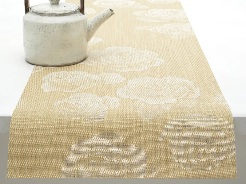 Rosette Table Runner - Chilewich - Kitchen + Table Linens - Abalone - HORNE