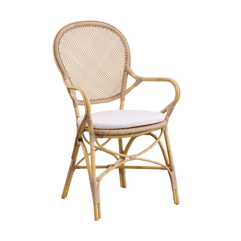 Rossini Outdoor Arm Chair - Sika Design - Outdoor Furniture - Natural - No Cushion - HORNE