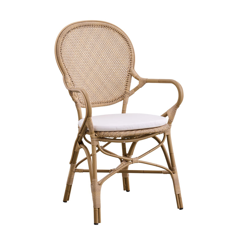 Rossini Outdoor Arm Chair - Sika Design - Outdoor Furniture - Natural - No Cushion - HORNE