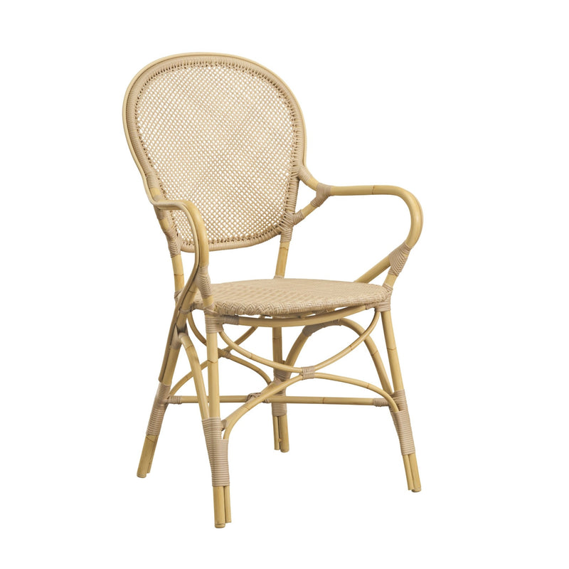 Rossini Outdoor Arm Chair - Sika Design - Outdoor Furniture - Natural - No Cushion - HORNE