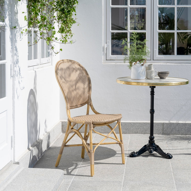 Rossini Outdoor Side Chair - Sika Design - Outdoor Furniture - Antique - No Cushion - HORNE