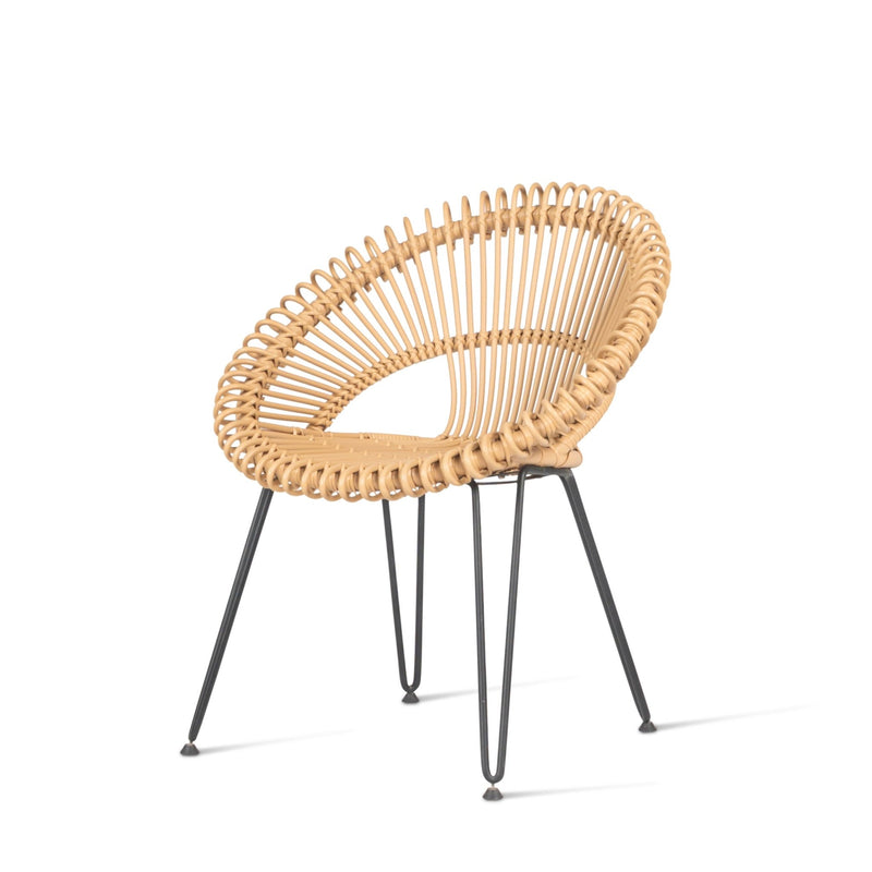 Roxy Dining Chair - Vincent Sheppard Chairs - Black - HORNE