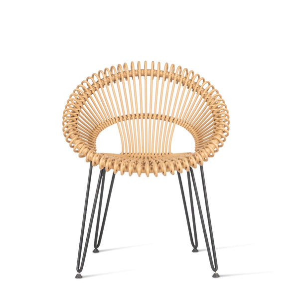 Roxy Dining Chair - Vincent Sheppard Chairs - Black - HORNE