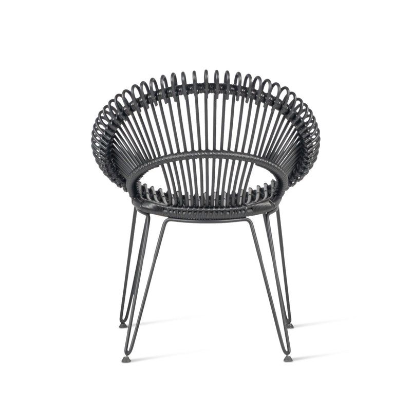 Roxy Dining Chair - Vincent Sheppard Chairs - Black - HORNE