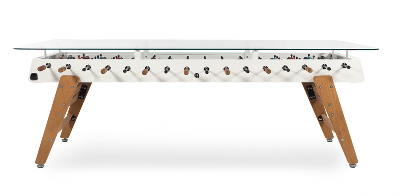 RS MAX RS Barcelona Foosball Table and Dining Table - Green - HORNE