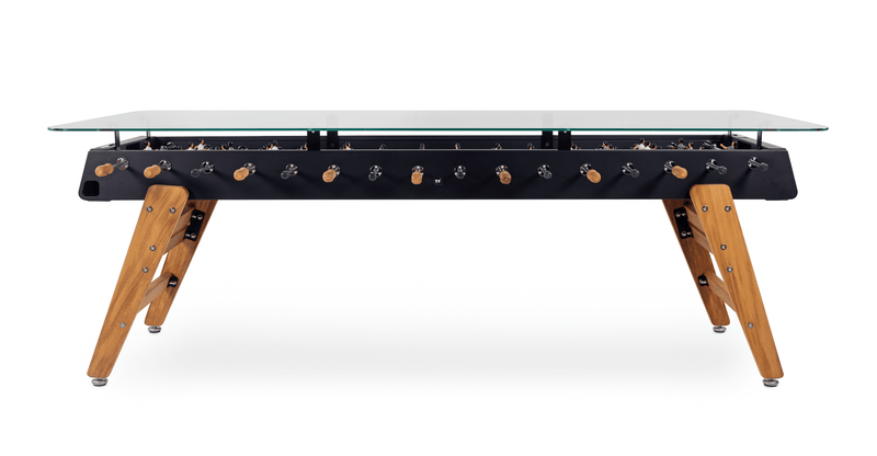 RS MAX RS Barcelona Foosball Table and Dining Table - Green - HORNE