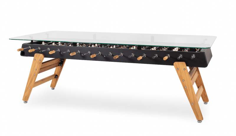 RS MAX RS Barcelona Foosball Table and Dining Table - Green - HORNE