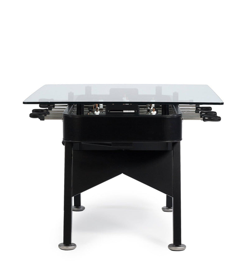 rs2 RS Barcelona Foosball Table and Dining Table - Black - HORNE
