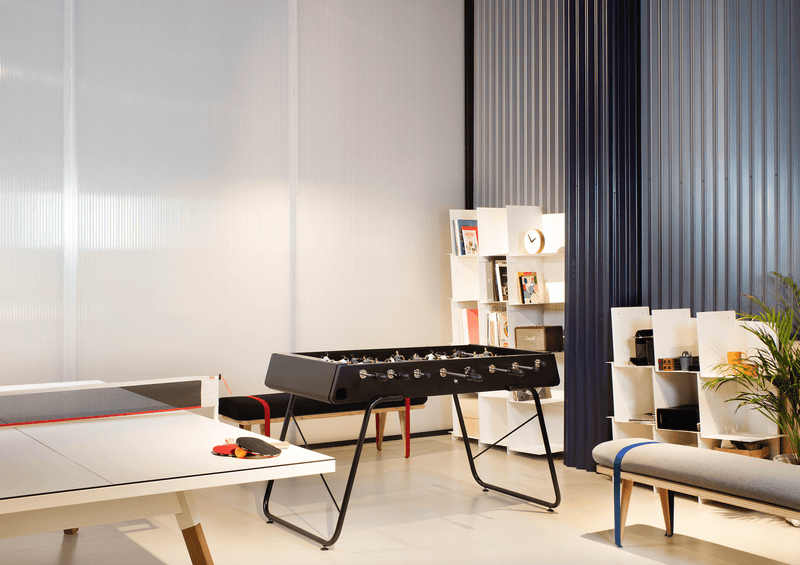 RS3 Indoor Foosball Table - RS Barcelona  -Green