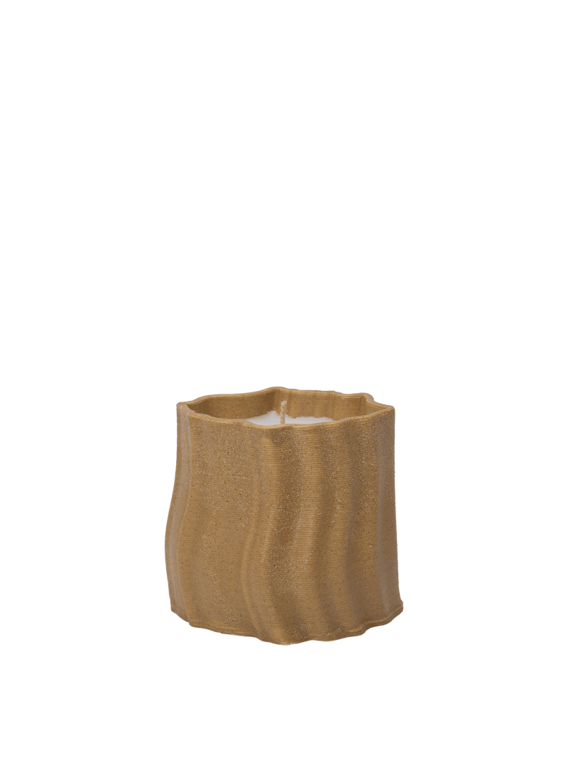 Rylith Scented Candle - H9 - Ferm Living Candle Holders - Dark Brown - HORNE