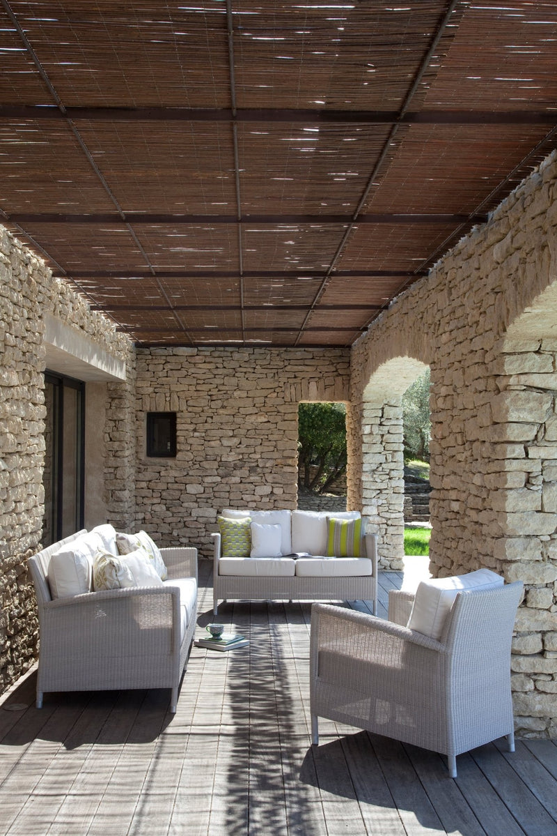 Safi Lounge Sofa 3S - Vincent Sheppard Sofas - Old lace - Canvas - HORNE