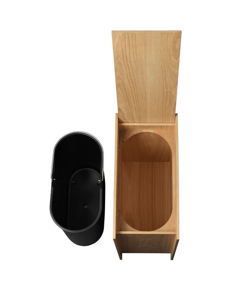 Sama Wooden Bin - 50 - Ferm Living Storage + Organization - HORNE