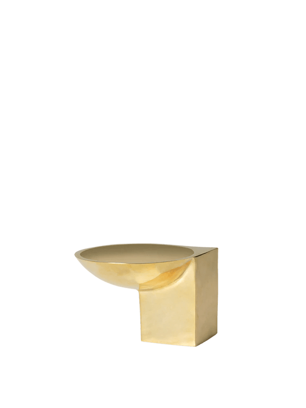 Santany Bowl - Ferm Living Storage + Organization - Small - Brass - HORNE
