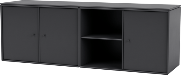 Save Lowboard - Wall Mounted - Montana - Shelving - Anthracite - HORNE